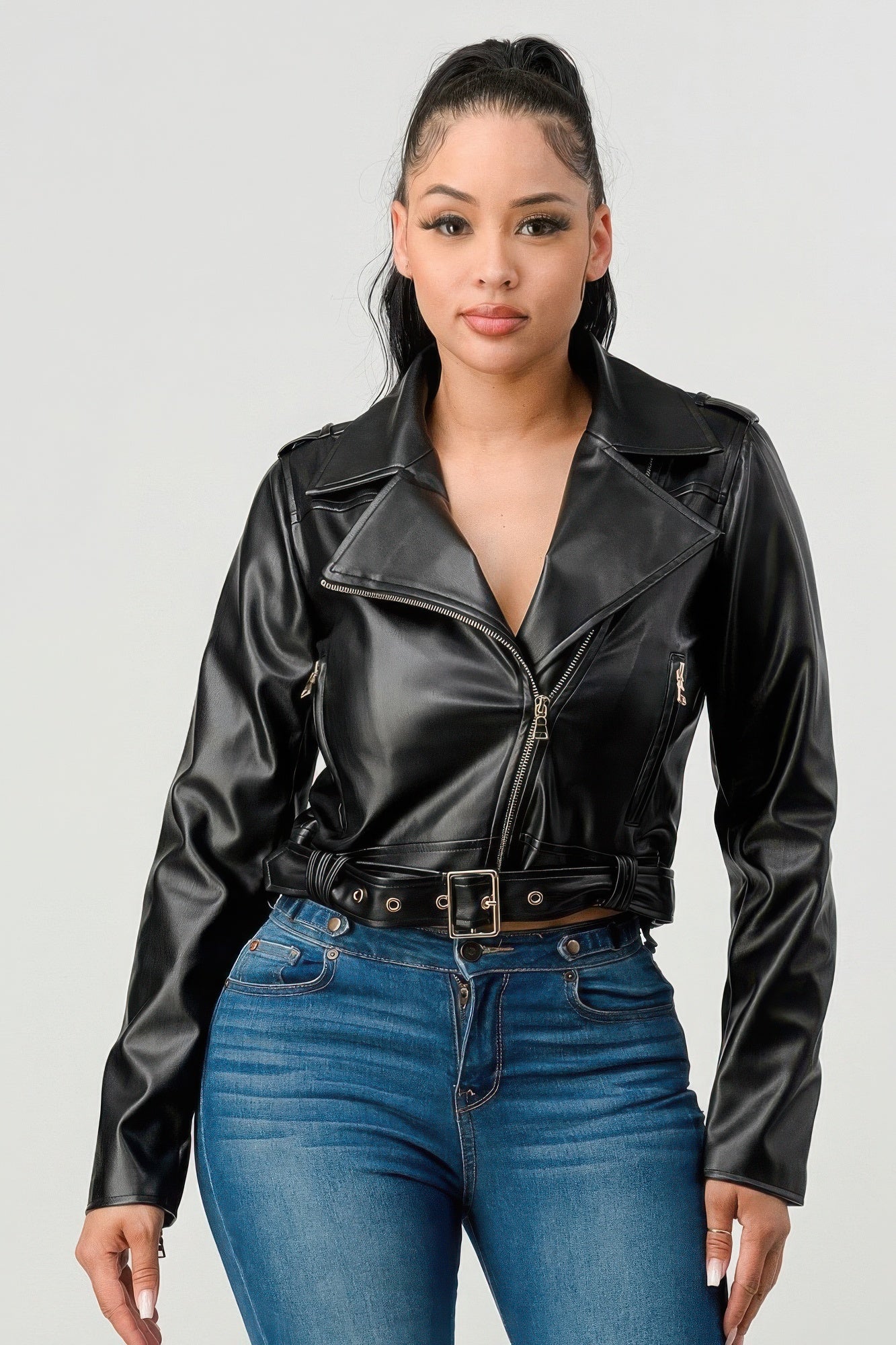 Pu Leather Jacket